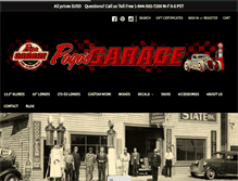 Tablet Screenshot of pogosgarage.com